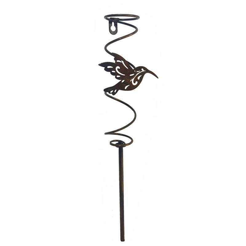 Weather-resistant Metal Rain Gauge Measuring Cup Outdoors Decoration 9.2 oz