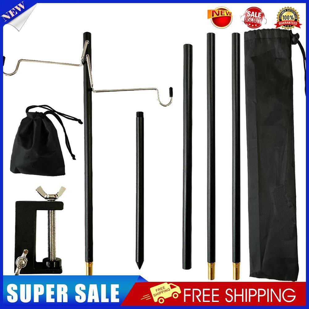 Lamp Holder Camping Outdoor Portable Tent Table Hanger Hook Light Fix Stand