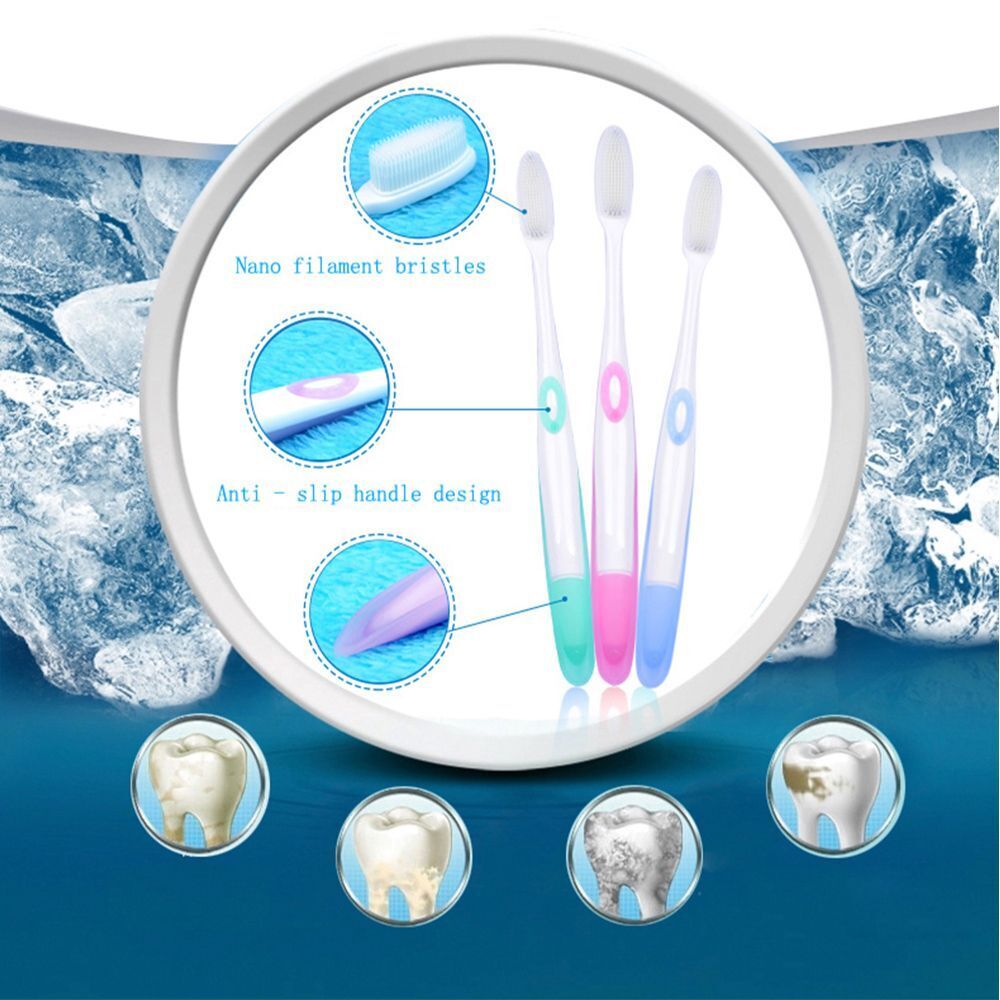 Personal Health Teeth Protector Nano Toothbrush Soft Medium Brushes Oral Care