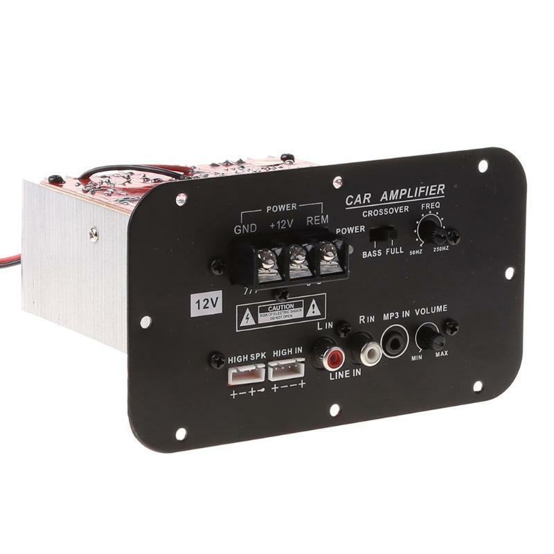 12V Car Tritone  Board Preamplifier Volume Tone Control Board Digital Amplifier
