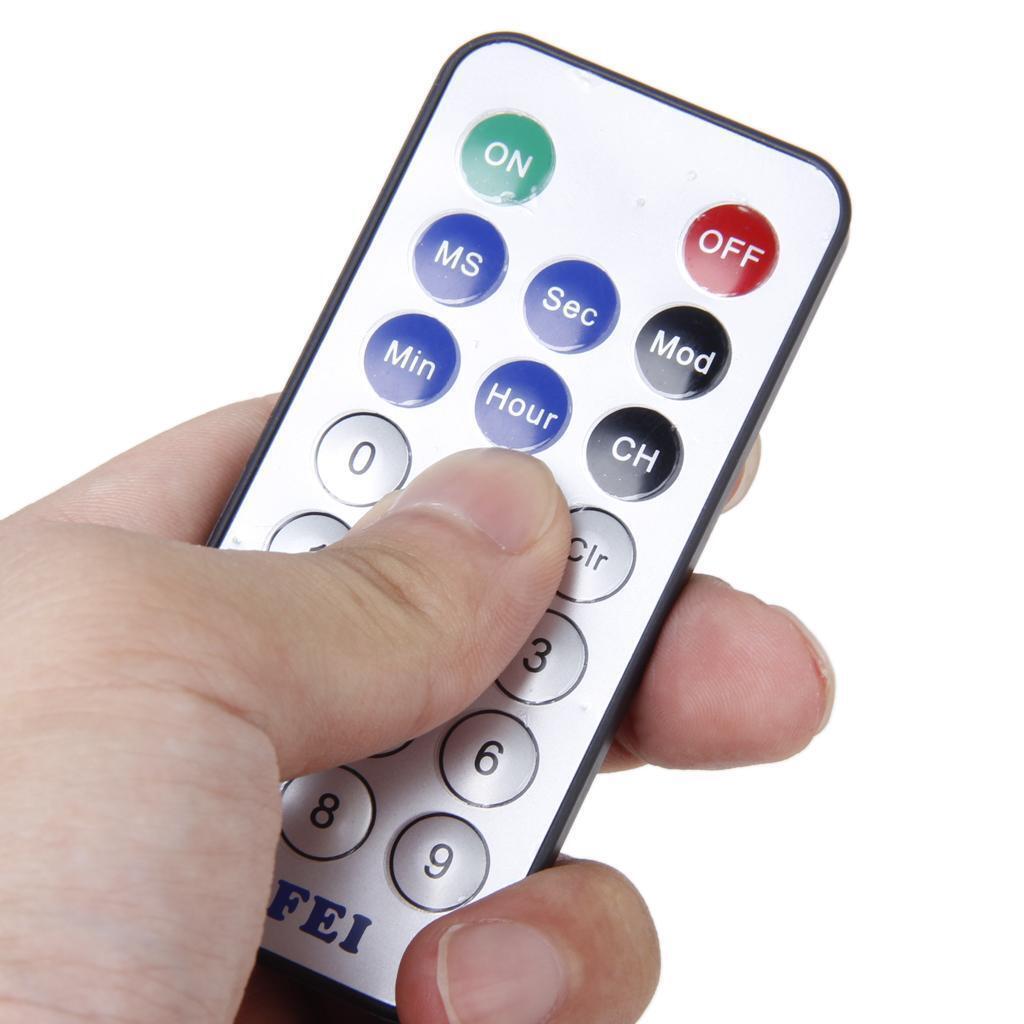 Multifunctional Programmable Timer Relay Control Module with Remote Control