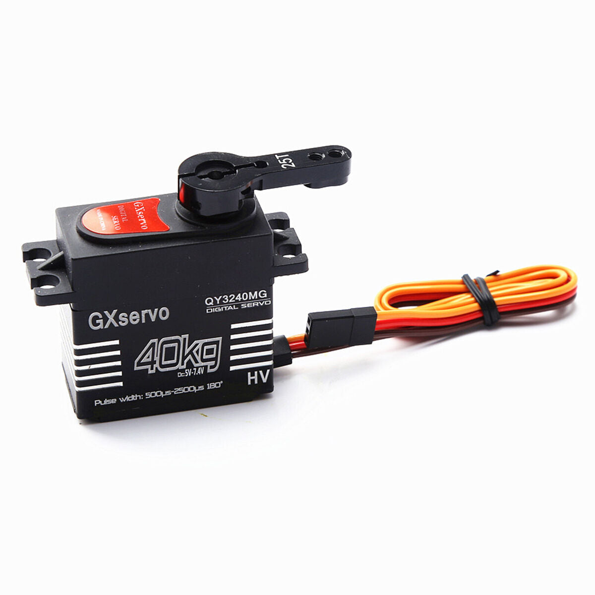Waterproof 40kg Metal Gear Digital Servo Kits for DIY 1/8 1/10 RC Car Robot