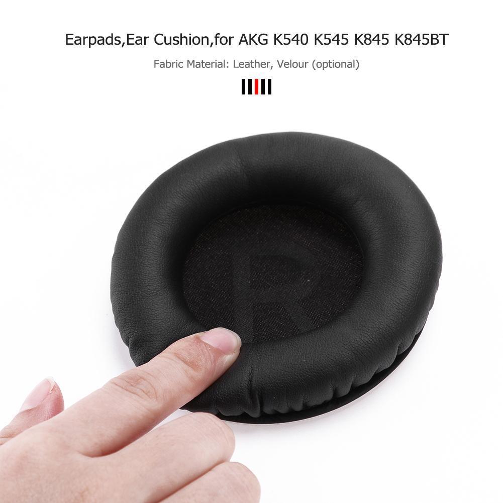 1 Pair Replacement Earpads Cusion for AKG K540 K545 K845 K845BT Headphone