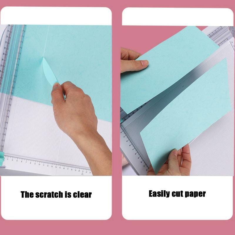 Multifunctional Paper Trimmer Scoring Board 14'' x13'' Foldable Size Adjustable