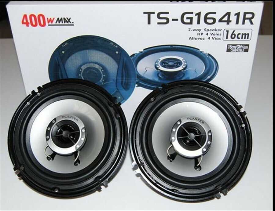 2X6.5'' 400W 4ohm Car Door SubWoofer Coaxial Component Audio Stereo Horn Speaker