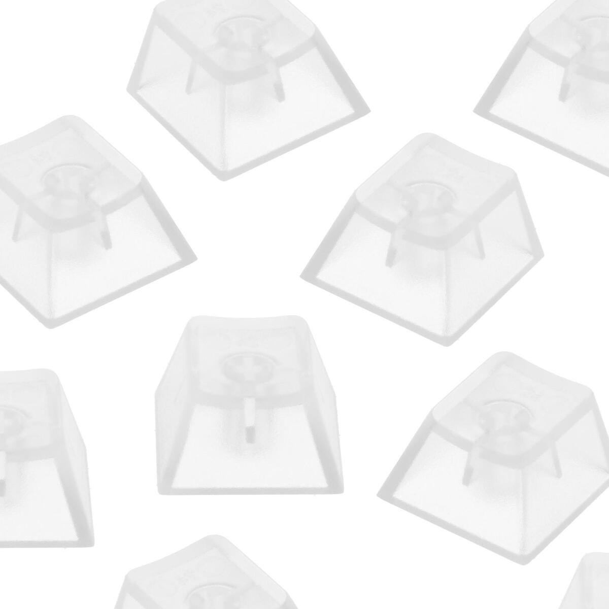 10Pieces DIY Clear Keycaps Replacement ABS for CHERRY R4 Switch Tester