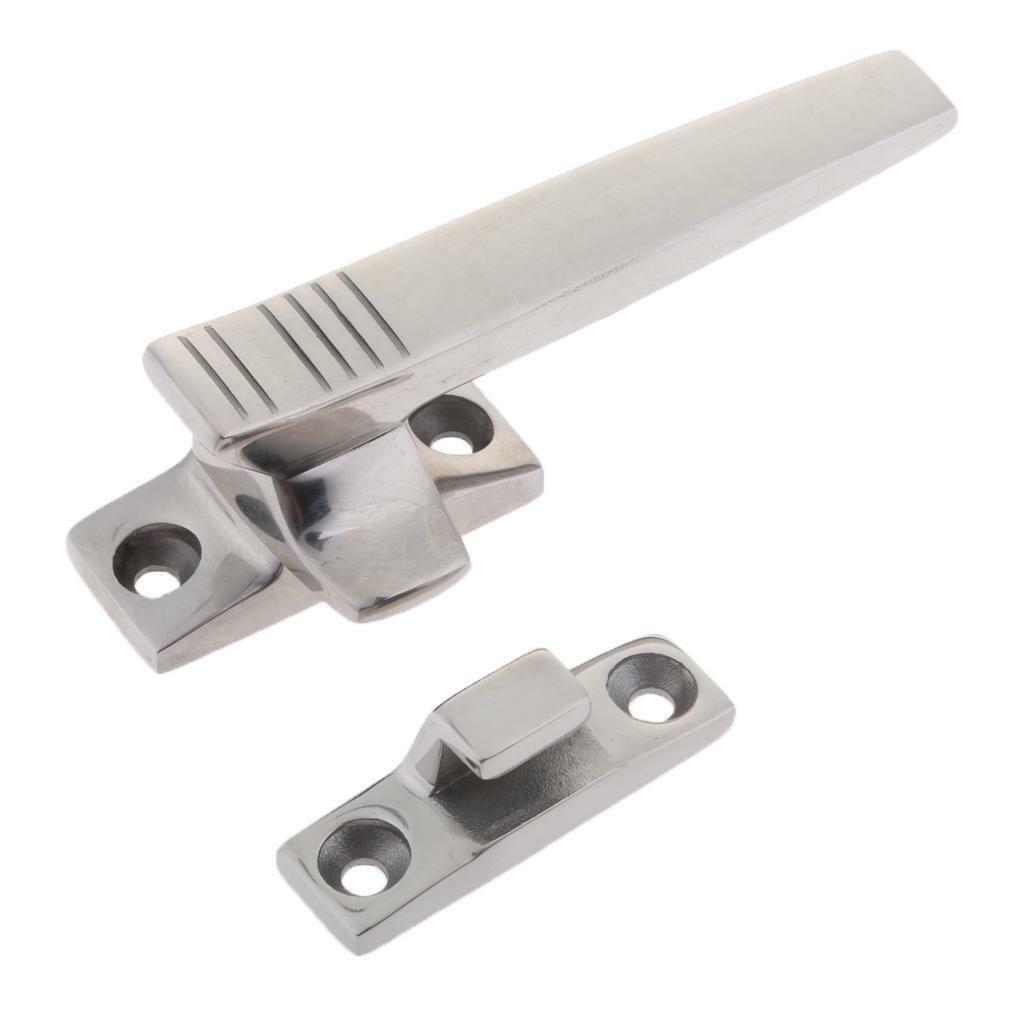 Window Casement Fastener Catch Straight Lever  Pull Handle 105 mm