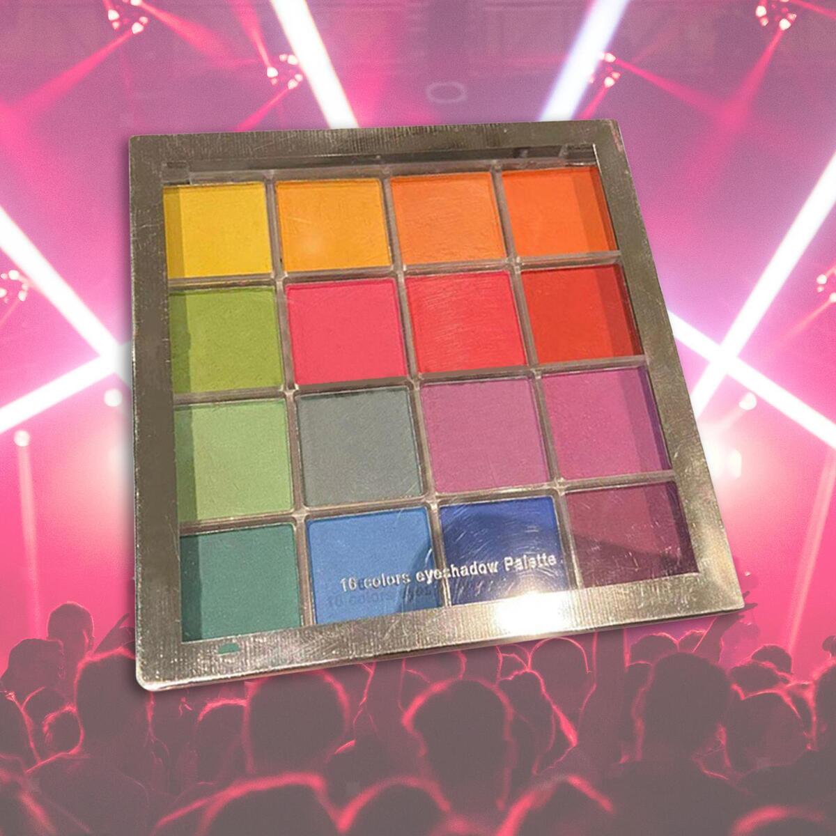 Neon Eyeshadow Palette High Pigmented Make up Pallet Easy to Blend
