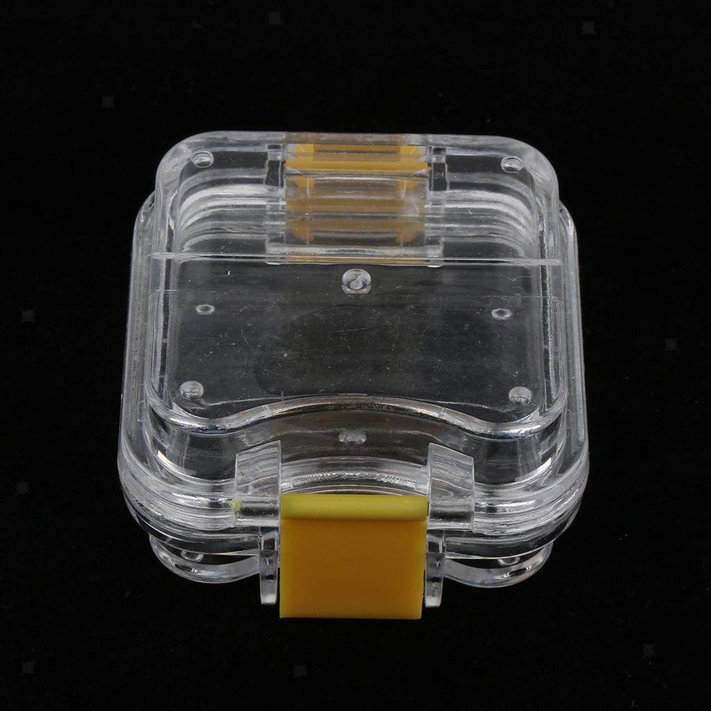 5 Pieces Mouth Guard Case Orthodontic Retainer Box Denture Storage Container