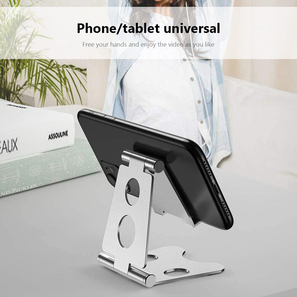 Adjustable Mobile Phone Desk Support Aluminum Alloy Tablet Holder Bracket