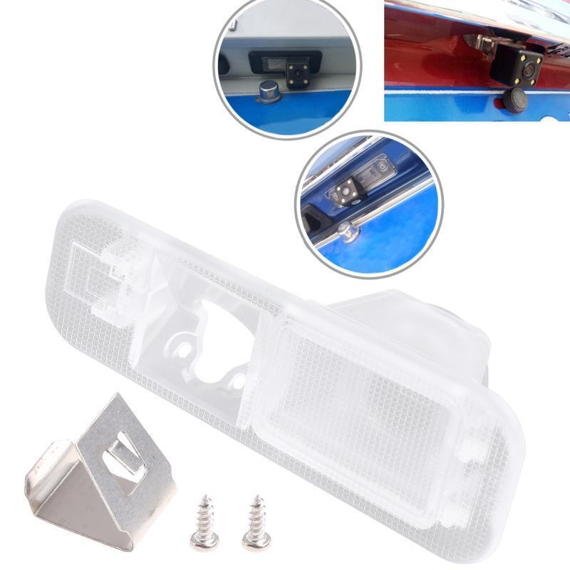 For Kia Rio 3 Car Rearview Camera Bracket Case Housing License Light Stand Plate