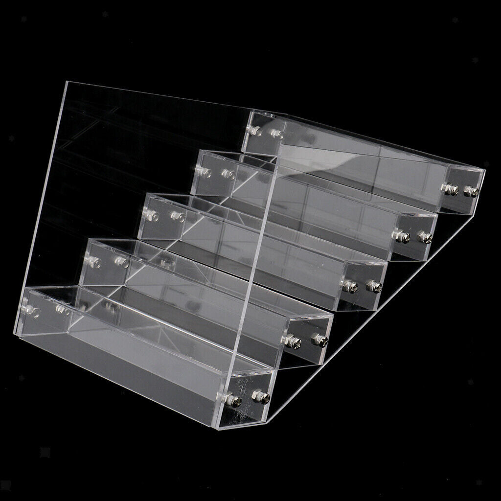 5 Tiers Acrylic Nail Polish Display Stand Holder Organizer Holds