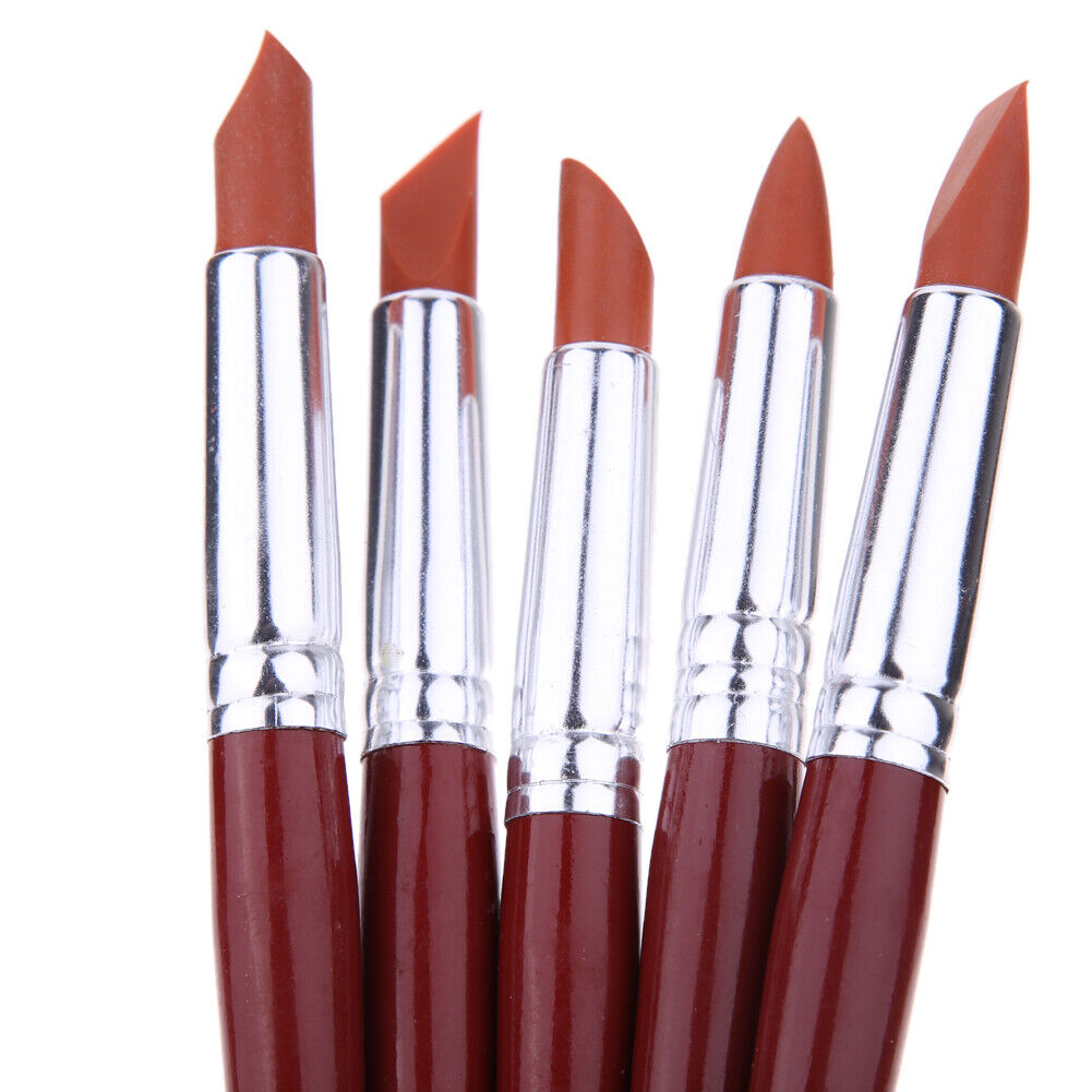 5 Pcs Pottery Clay Sculpture Carving Tools Art Craft Supplies Size L
