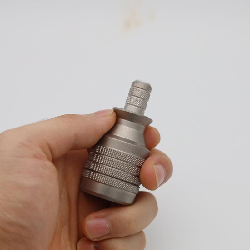68mm Titanium Alloy Screwdriver 1/4-inch Strong Magnetic Screwdriver Hand Repair