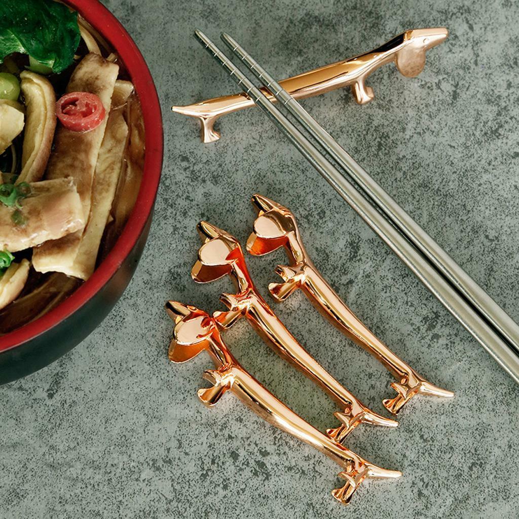 Japanese  Zinc  Chopsticks Holder Doggy Deer  Doggy
