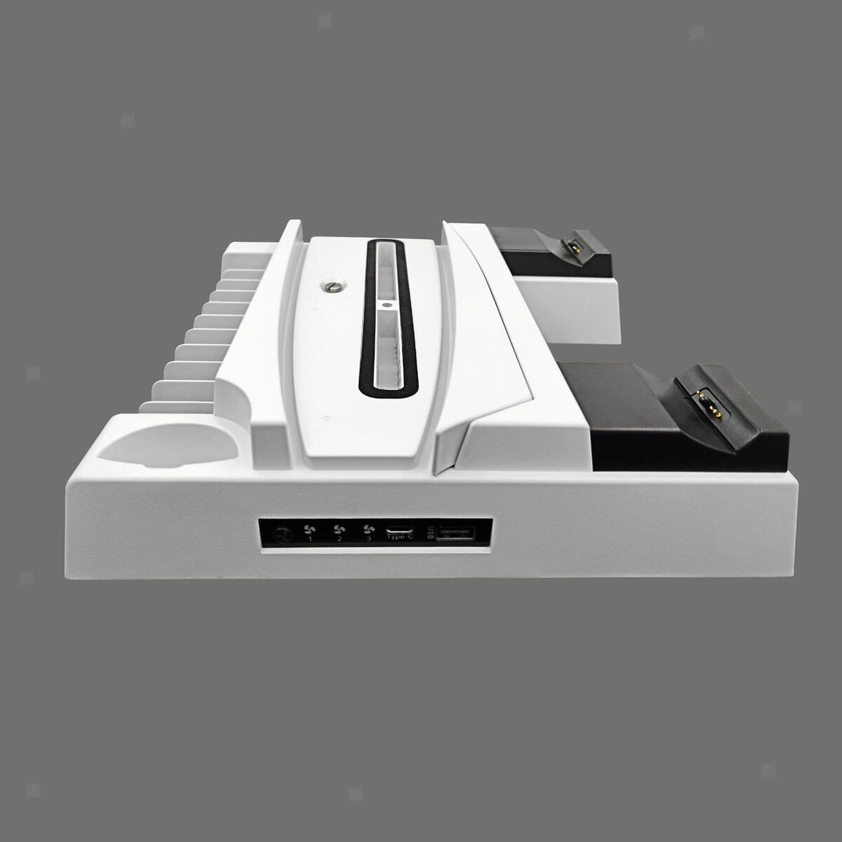 Vertical Stand with Cooling Fan Multifunctional for Playstation 5 Console