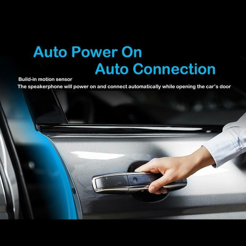 Bluetooth-compatible 5.0 Handsfree Speakerphone for Cell Phone, Wireless Car Kit