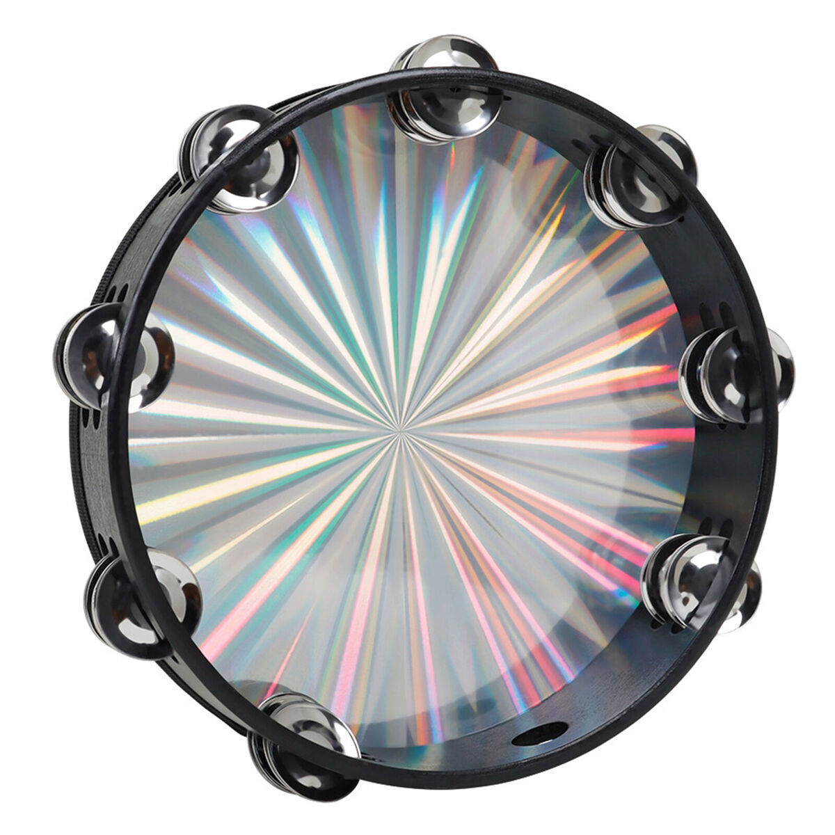 10" Tambourine  for Capoeira Pandeiro Drum  Timbrel