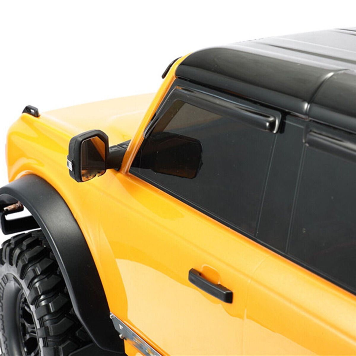 Metal Reflective RearView Mirror Lens for DJ TRX-4 TRX4 Ford Bronco RC Car Parts