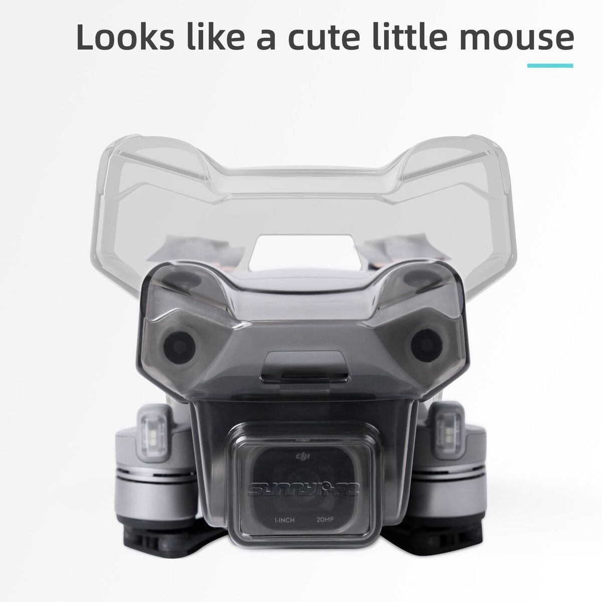 New Lens Hood Anti-glare Case Lens Cap Protective Cover Sunshade For DJI Air 2S