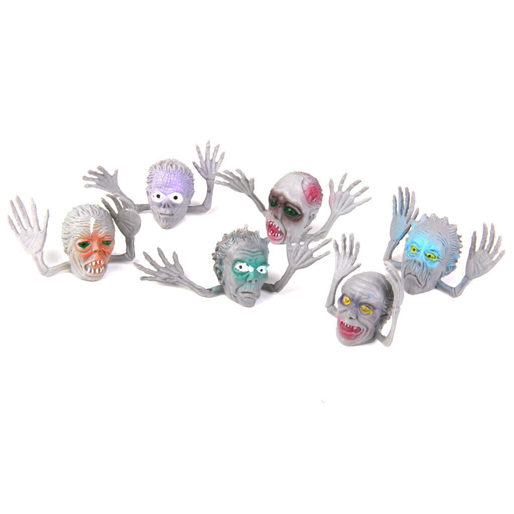 24 Zombie Monster Finger   Party Loot Favors Horror Gag Gift