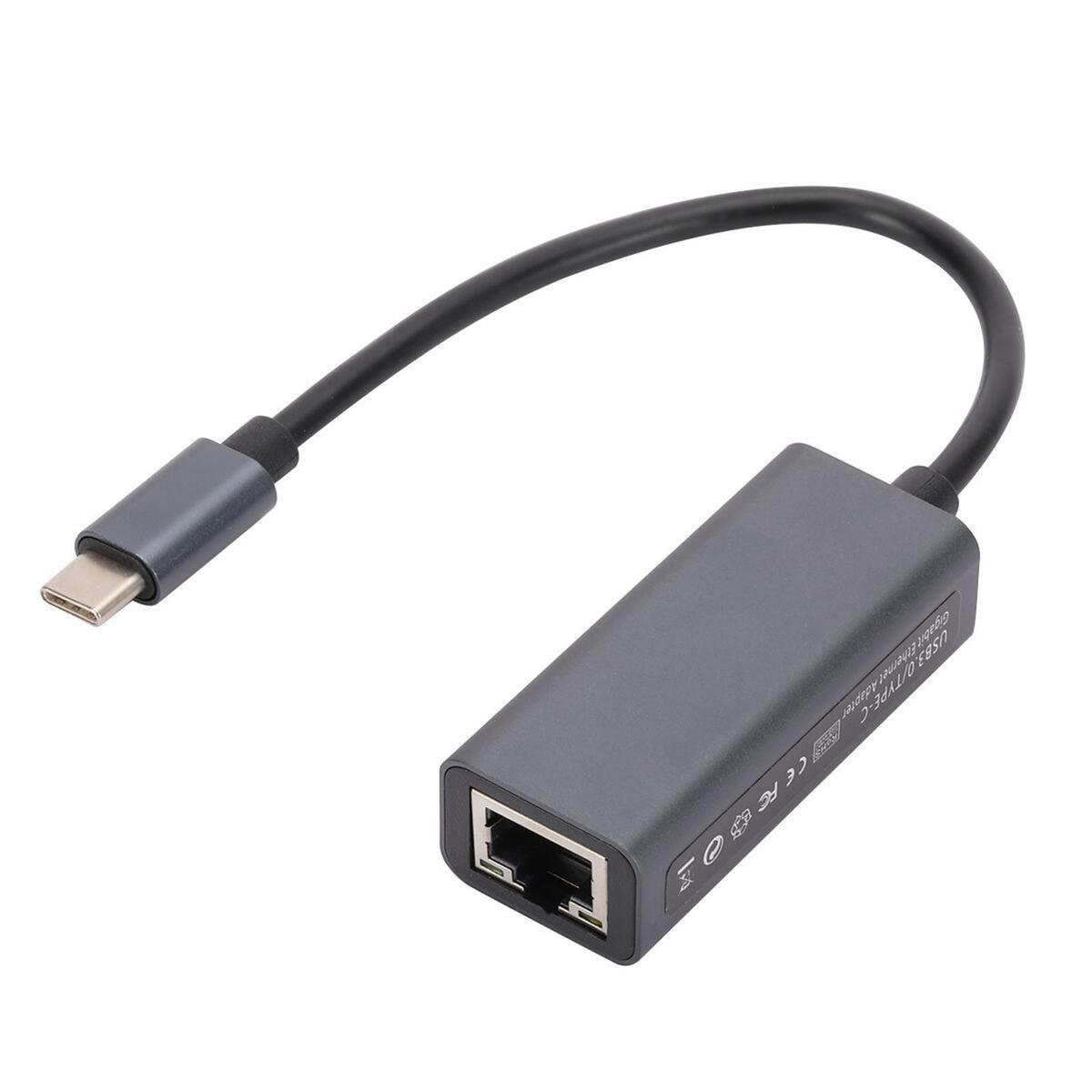 USB C to Ethernet Adapter Type C to Gigabit Ethernet for Switch Laptop PC