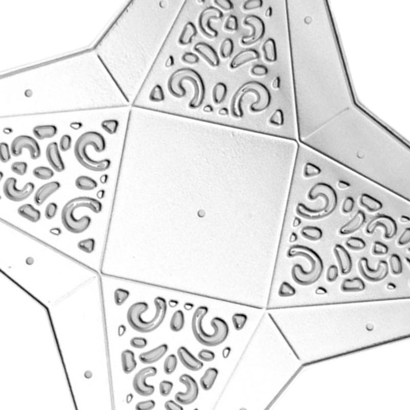 Four-pointed Star Metal Cutting Dies Stencil DIY Scrapbooking Album Paper Card