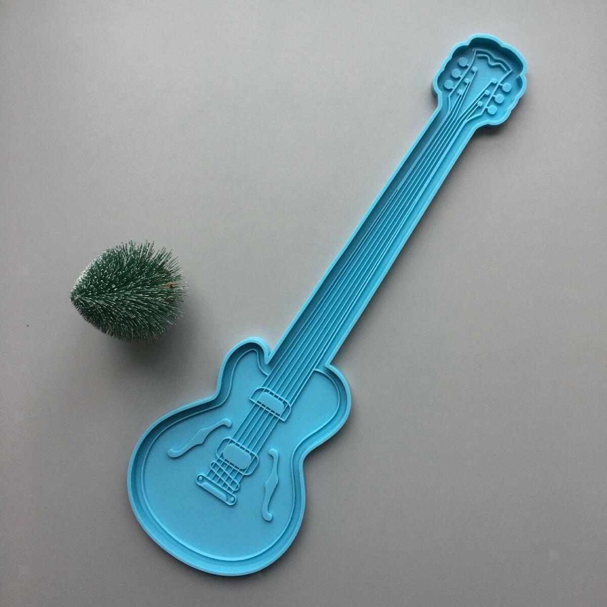 Guitar Casting DIY Mold Silicone Jewelry Making Epoxy Moulds Craft