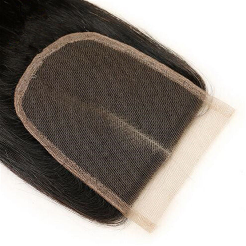 10*14CM Straight Unprocessed Virgin Hair Lace Top Closure For Making Wig Cap