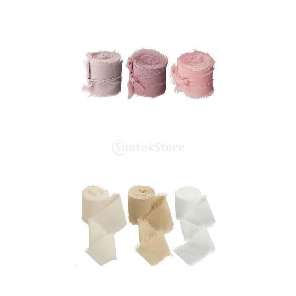 Chiffon Fringe Ribbon Gift Gadget Handmade Polyester Wrapping Ribbon