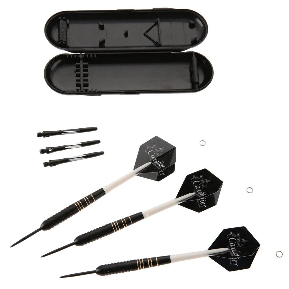 3pcs Professional Torpedo Darts 85mm with 3pcs Replaceable Plastic Dart Shafts