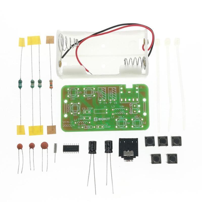 76-108MHz FM Frequency Modulation Wireless Circuit FM Receiver Module DIY Kits
