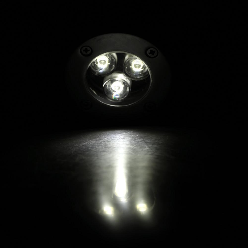 3W LED Underground Light IP65 Buried Recessed Floor Outdoor Lamp White