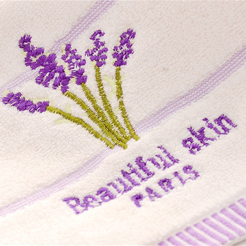 Quality Soft Face Towel Hand Towel Towel Embroidered Towels Lavender Bath Towel