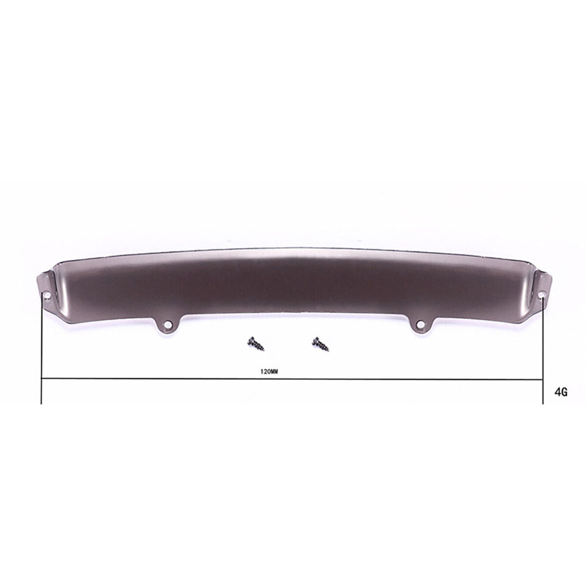 Mini Truck Front Visor DIY Window Cover Sun Shield for WPL D12 RC Truck Upgrade
