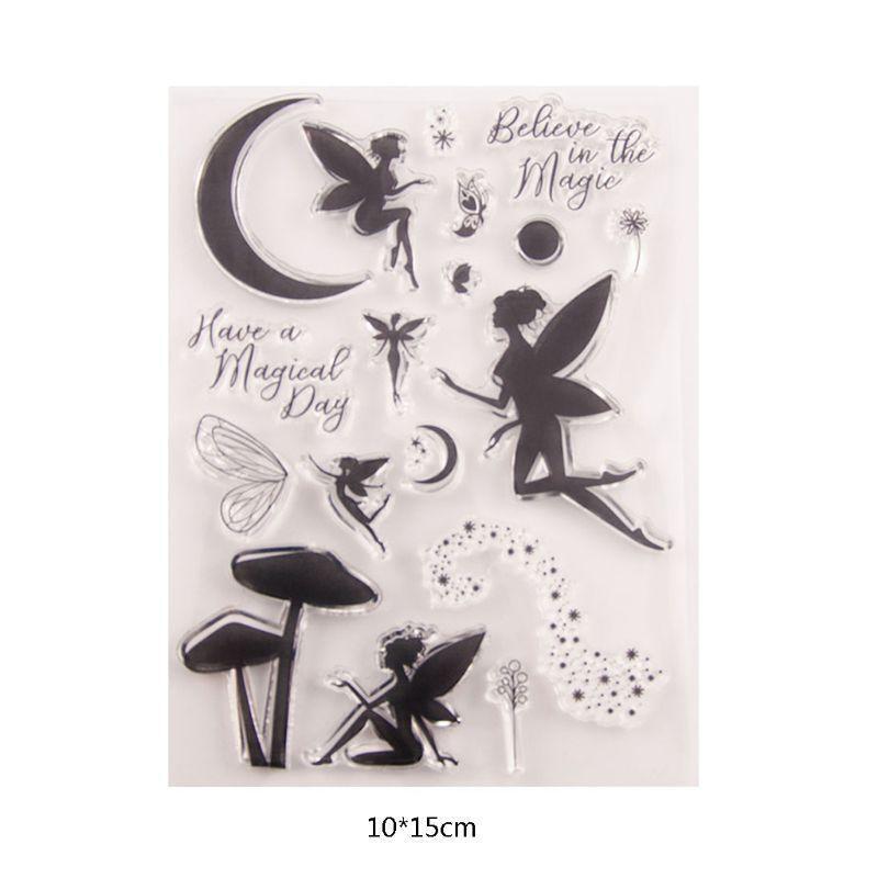 Angel Silicone Clear Seal Stamp DIY Scrapbooking Embossing Photo Album Paper Art