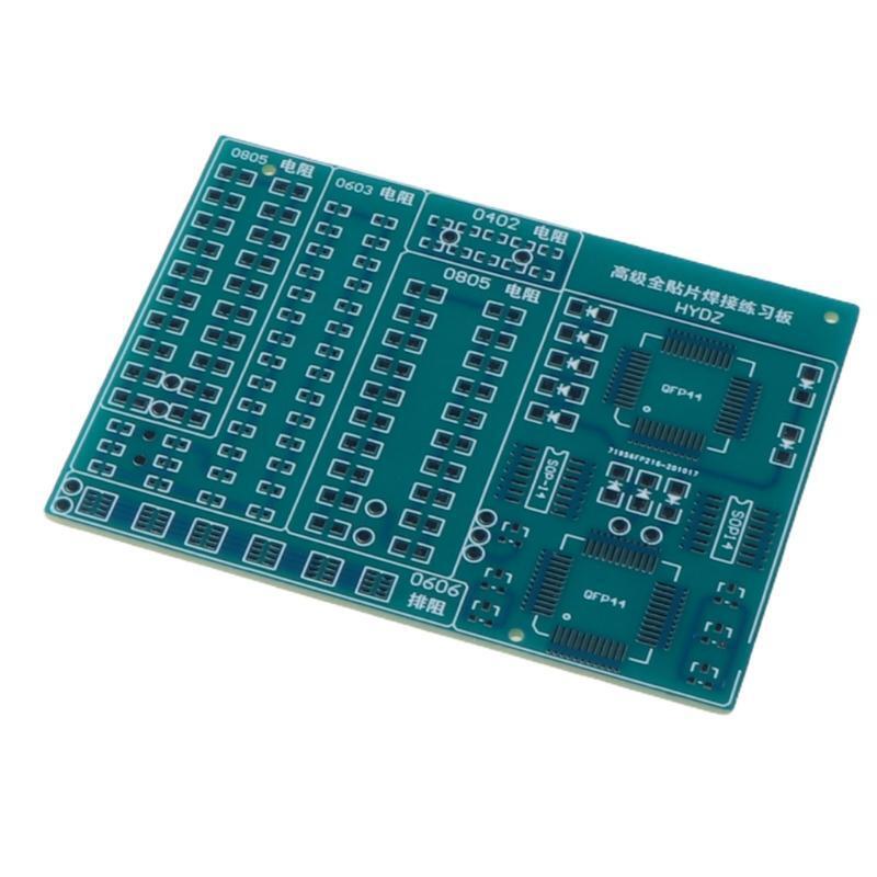 SMT SMD Component Welding Practice Board Soldering DIY Kit Resitor Diode