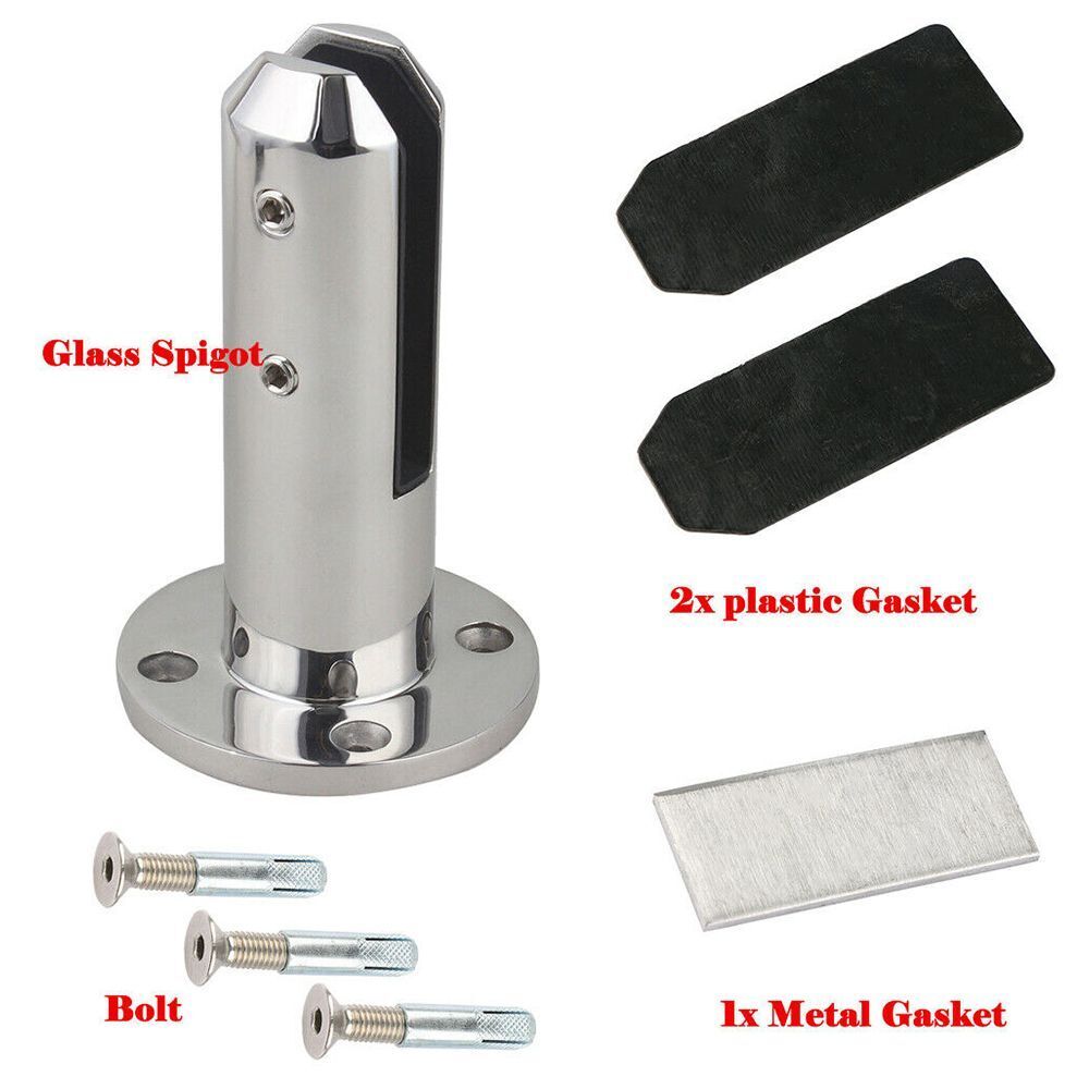 Floor Stand Railing Accessories Glass Clamp Pool glass Clip Guardrail Bracket