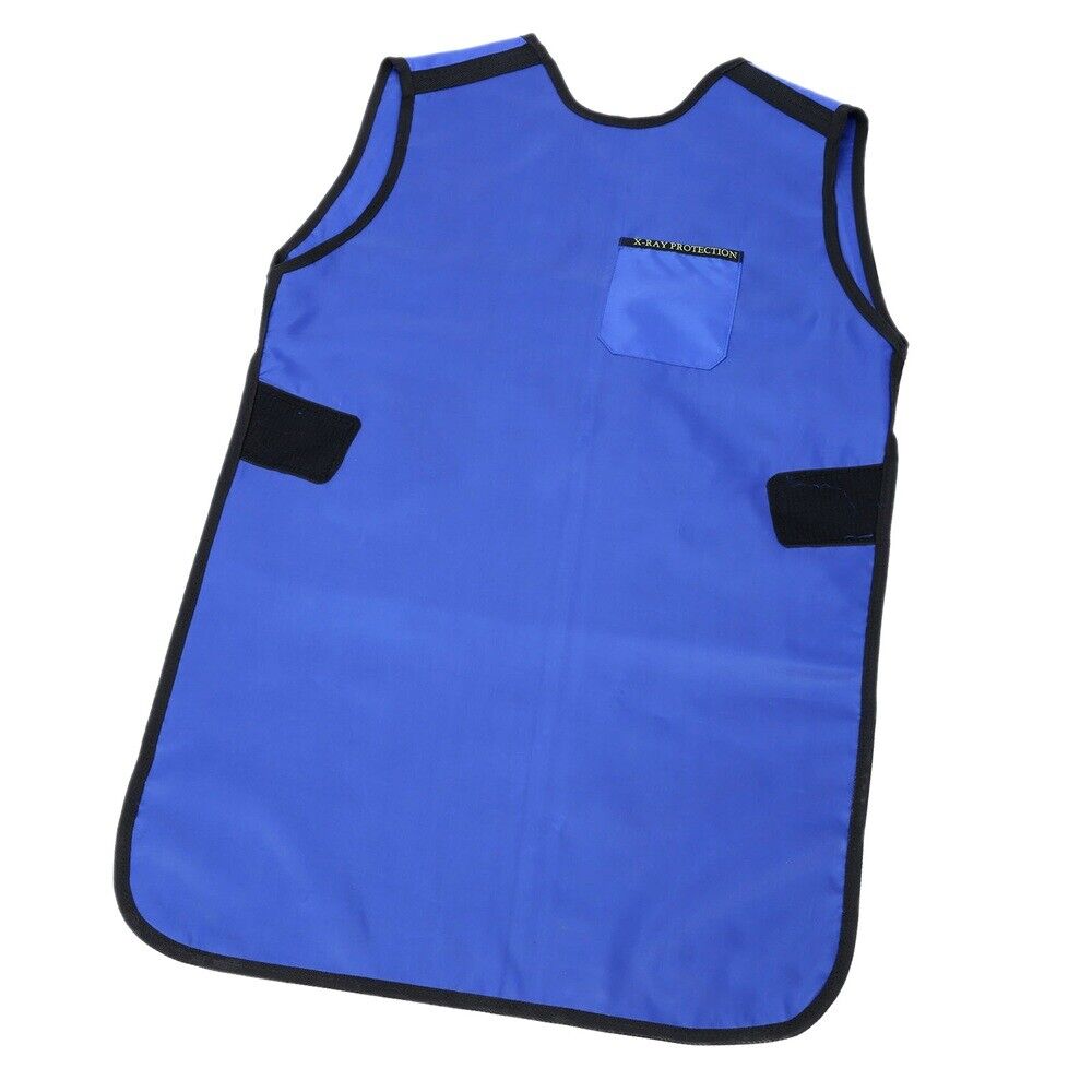 100*60 cm Dental Radiation Protection X-Ray 0.5mmpb Protective Lead Apron Blue