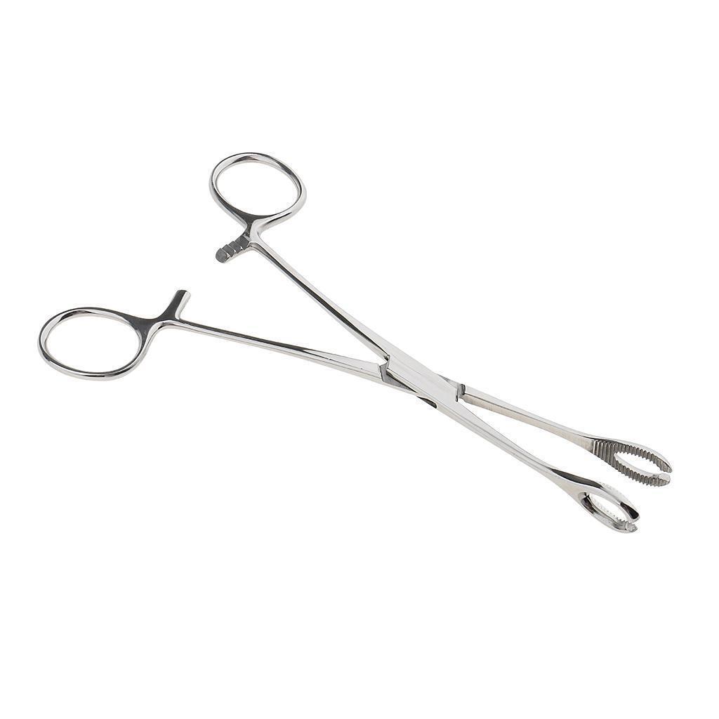 Navel Tongue Septum Nose Lip Stainless Clamp Plier Forcep Body Piercing Tool