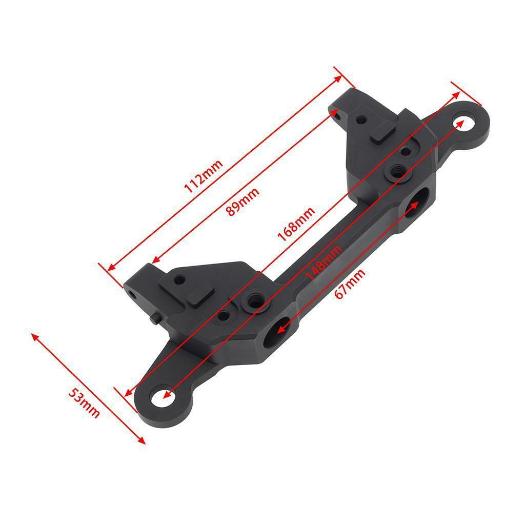 Front Rear Bumper for AXIAL SCX6 1:6 RC Rock Crawler Car Accessories Parts