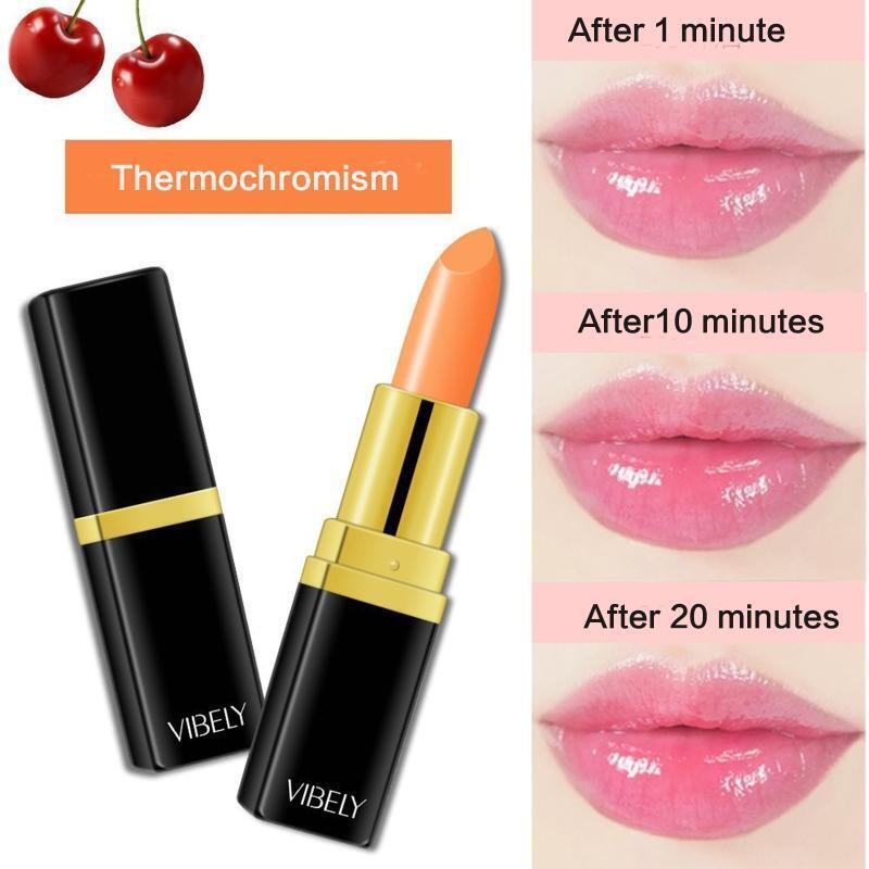Waterproof Color Changing Lipstick Moisturizing Lip Long Lasting Non-stick Cup