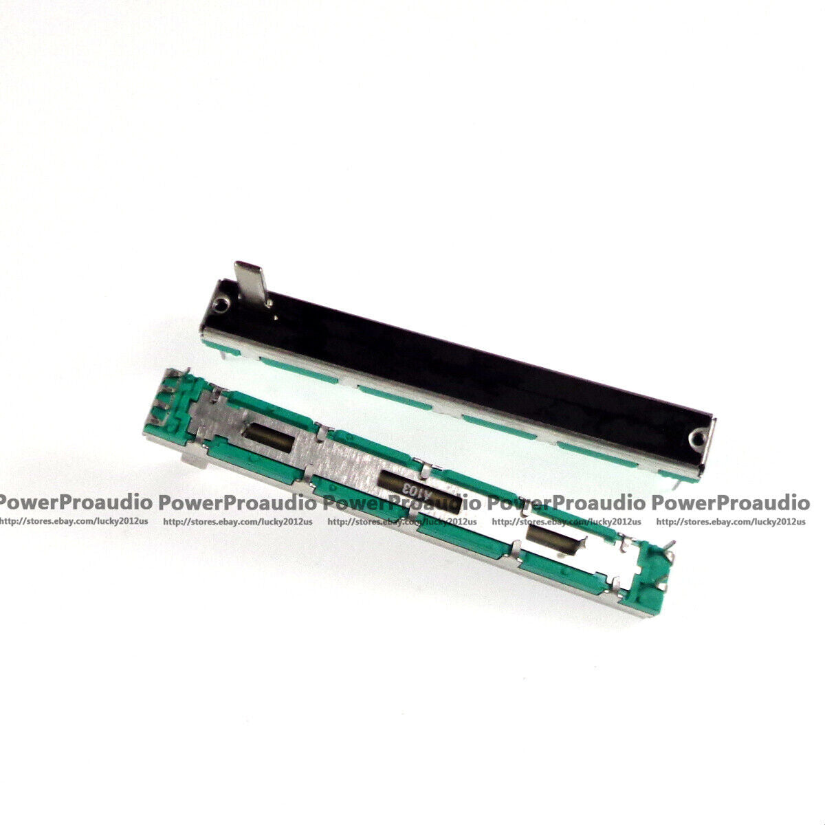 30PCS  2-channel double A10K For Behringer Soundcraft mixer fader 7.5 CM A103