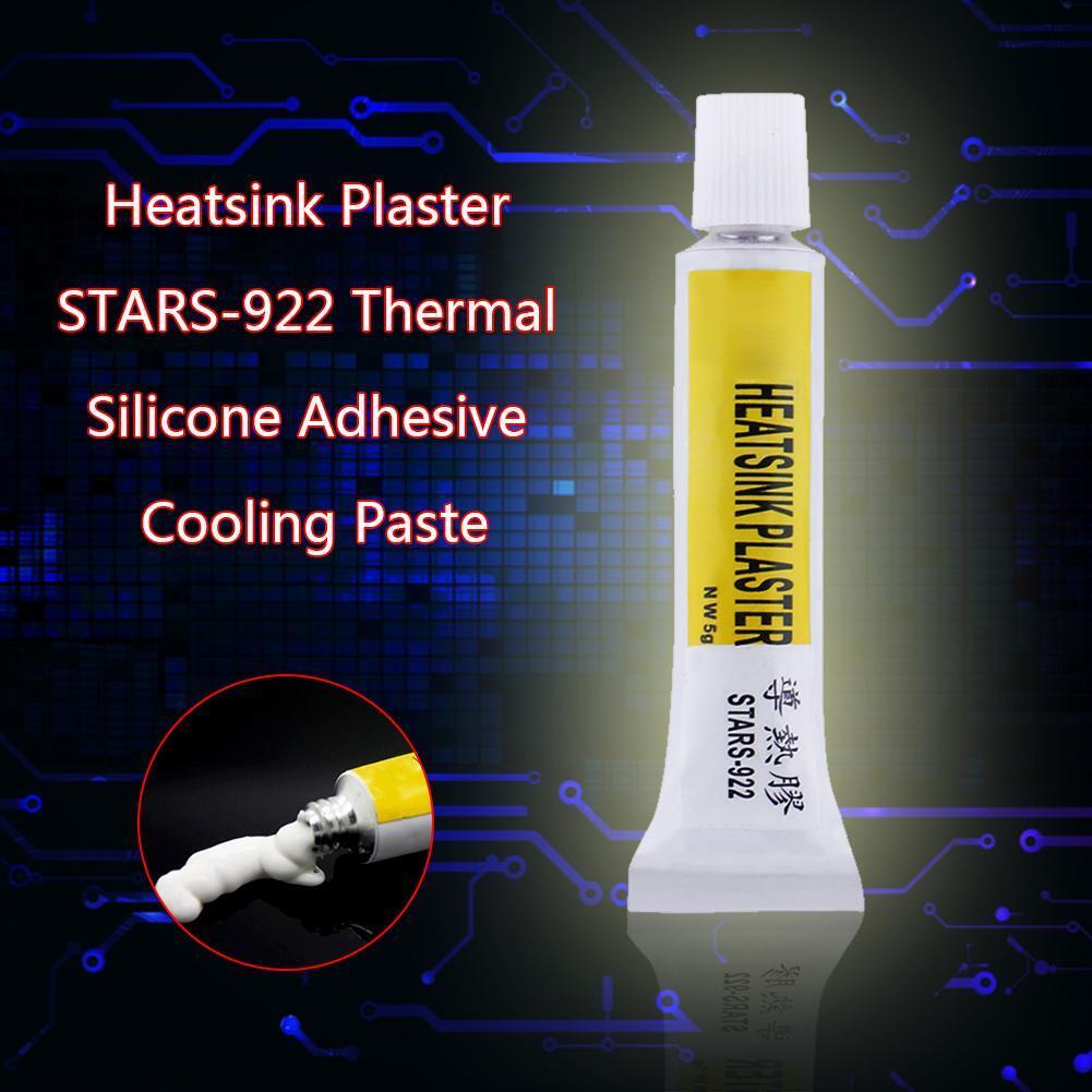2pcs STARS-922 Heatsink Plaster Thermal Silicone Adhesive Cooling Paste