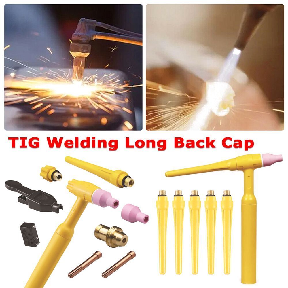 Supplies Consumable Set QQ150A Welding Torch Long Back Cap Welder Accessory