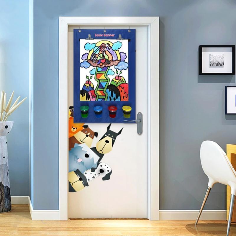Hanging Canvas Poster Roll Ideal for Children Student DIY Art Painting Graffiti