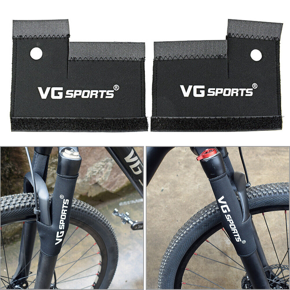 VG Sports 2x Bicycle Protective Cover Bike Front Fork Guard Pad Wrap Cover