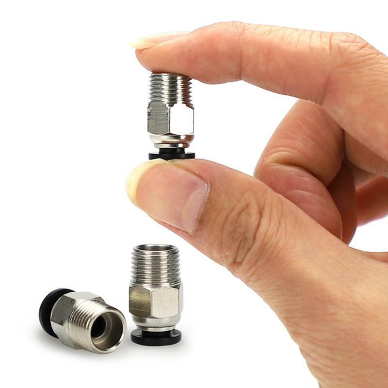 10 Pcs Printer PTFE Tube Cutter with Tube Pneumatic Connectors MK8 Nozzles Set