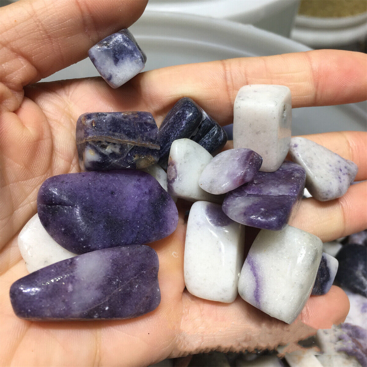100g Natural Sugilite Crystal Rough Stone Rock Mineral Specimen Stone Crafts