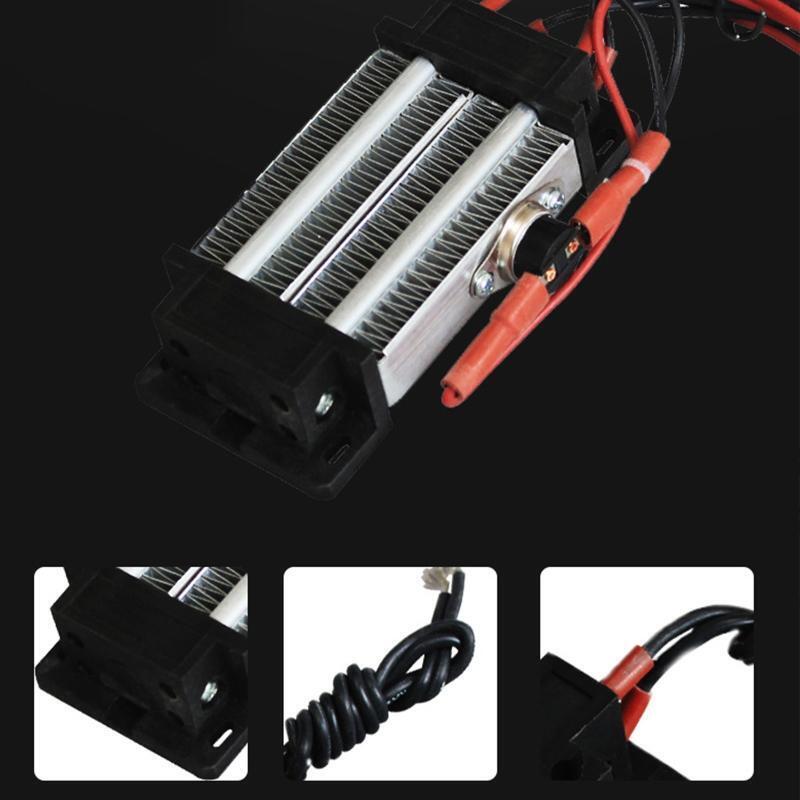 220V 300W Ceramic Aluminum Tube Air Heater PTC Heating Element for Winter